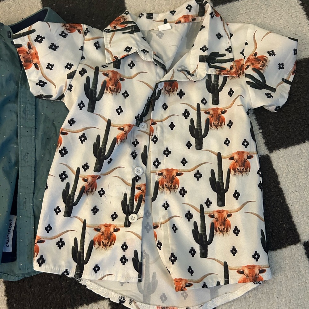 Assorted toddler Casual Shirts Bundle - Picture 6 of 8